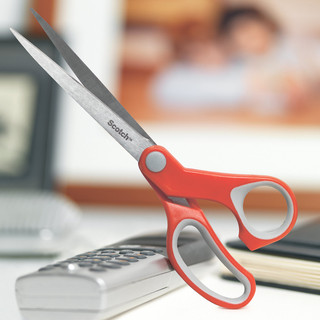 Ножницы SCOTCH 'Комфорт', 180 мм, эргономичные резиновые вставки, красные, FT600004004 3