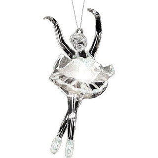 Подвеска 'Балеринка' серебро, 13 см. Цена за 1 шт. 3