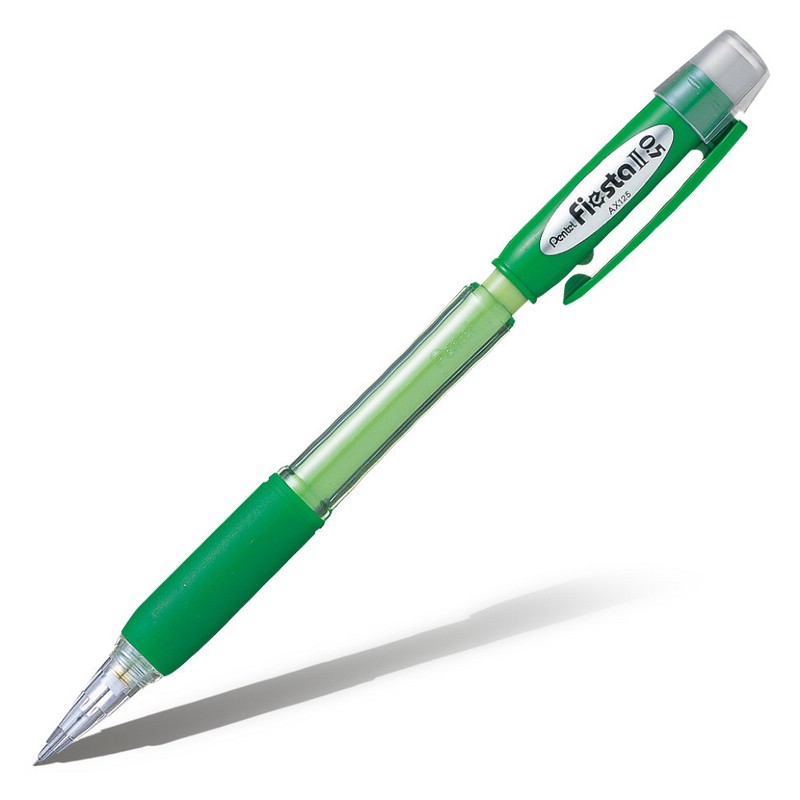 Карандаш механический PENTEL Fiesta II, 0.5 мм, зеленый корпус