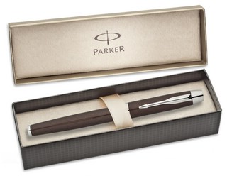 Перьевая ручка Parker IM Premium F222 Metal Brown, перо F 2