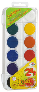 Гамма Акварель медовая Пчелка 24 цвета