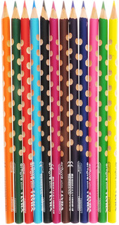 Lyra Набор цветных карандашей Groove Slim с точилкой 12 шт 2