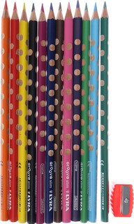 Lyra Набор цветных карандашей Groove Slim с точилкой 12 шт 5