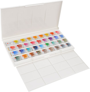 Акварельные художественные краски 36 цветов 'Белый ночи' 3