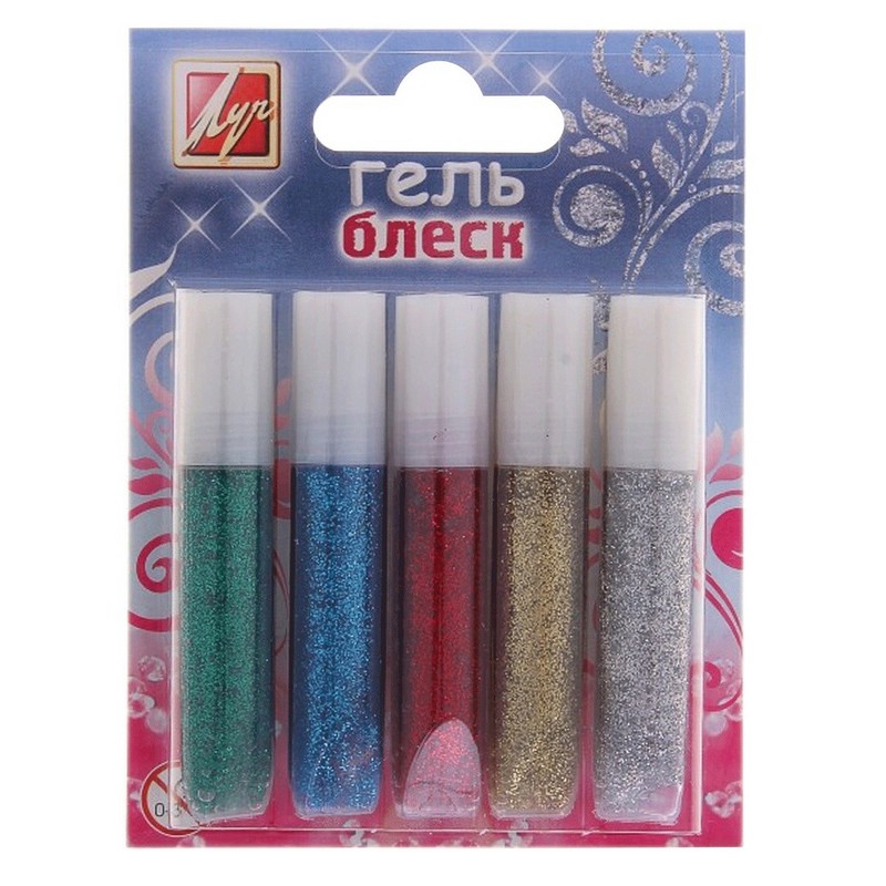 Гель с блестками 