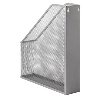 Лоток вертикальный для бумаг BRAUBERG 'Germanium' (250х72х315 мм), металлический, серебряный, 231949 3