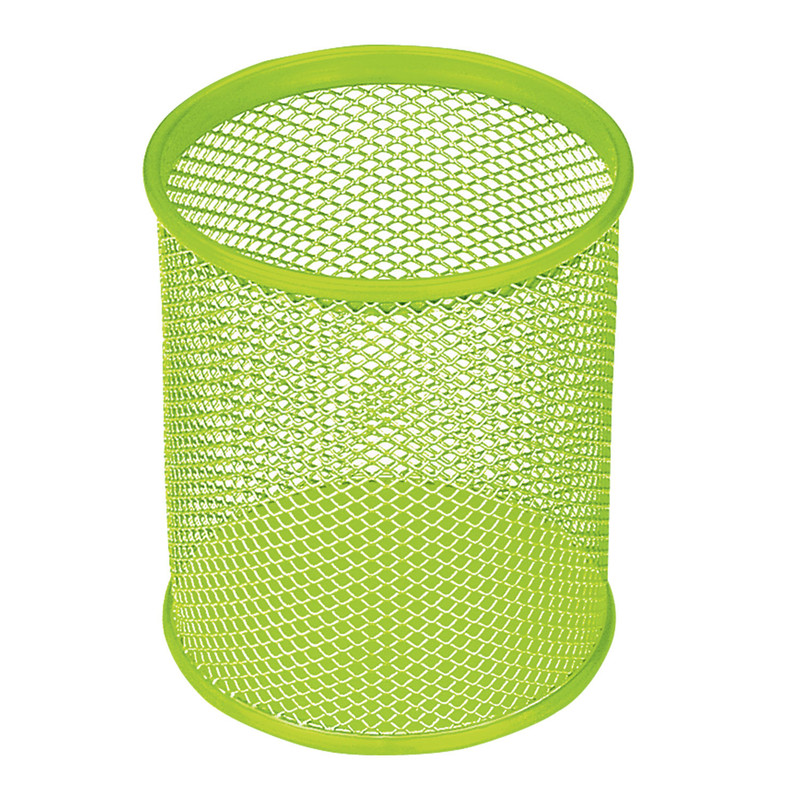 Подставка-органайзер 'Germanium' металл, круглое основание, 94х81 мм, светло-зеленая