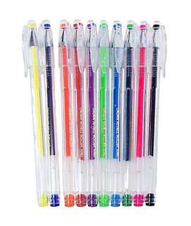 Набор гелевых ручек Crown, 10 шт