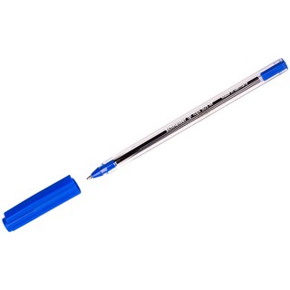 Ручка шариковая Schneider 'Tops 505 M' синяя, 1,0мм, прозрачный корпус