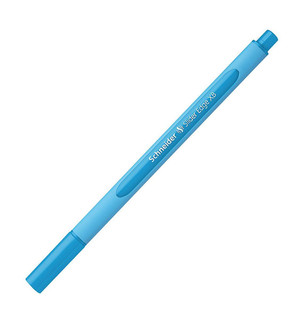 Ручка шариковая Schneider Slider Edge XB, трехгранная, 1,4 мм, цвет корпуса: голубой, цвет чернил: голубой, 10 шт