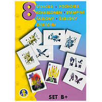 Набор трафаретов 'Сказочные мотивы' для воздушных фломастеров...