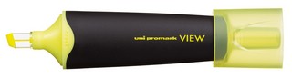 Текстовыделитель Uni VIEW USP-200, 1.0-5.0 мм, желтый