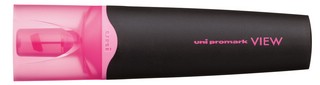 Текстовыделитель Uni VIEW USP-200, 1.0-5.0 мм, розовый