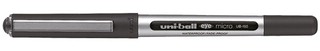 Ручка-роллер Uni-Ball Eye Micro, черный, 0.5 мм