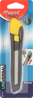 Нож канцелярский Maped 9 мм, цвет ассорти 1