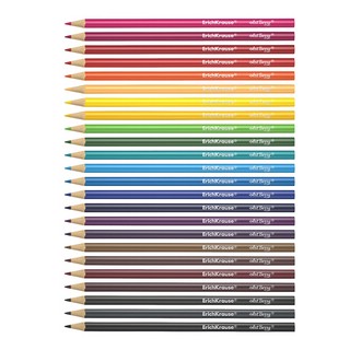 Цветные карандаши трехгранные ArtBerry, 24 цвета 2