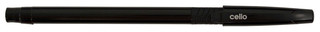 Шариковая ручка CELLO Slimo Grip 0.7 мм, черный