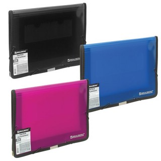 Папка на резинках BRAUBERG, широкая, А4, 330х240 мм