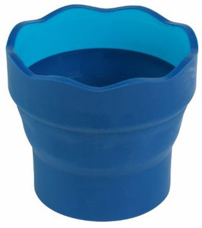 Faber-Castell Стакан для воды Clic & Go складной цвет синий