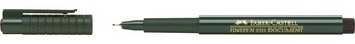 Faber-Castell Ручка капиллярная Finepen 1511 Document цвет чернил черный