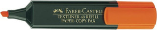 Текстовыделитель Faber-Castell '48' оранжевый, 1-5мм