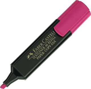 Текстовыделитель Faber-Castell '48' розовый, 1-5мм