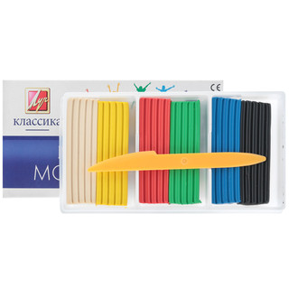 Пластилин Луч 'Классика', со стеком, 6 цветов 2