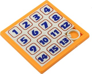 Головоломка Пятнашки (цвета в ассортименте) 3