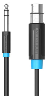 Кабель Vention аудио Jack 6.5 M/XLR F - 8м BBEBK 2