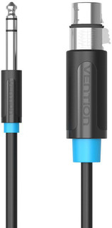 Кабель Vention аудио Jack 6.5 M/XLR F - 8м BBEBK 4