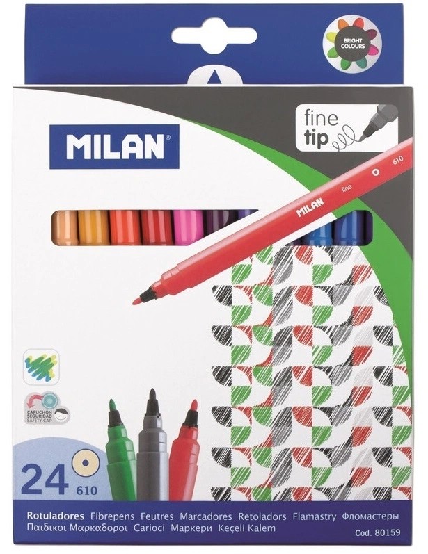 Фломастеры Milan 