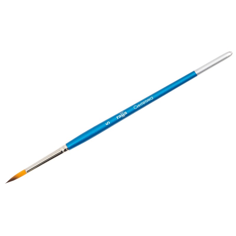 Кисть синтетика, Гамма, круглая №5