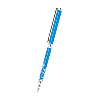 Ручка подарочная Manzoni LATINA, синий корпус, в футляре