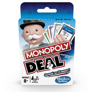 Настольная игра  Monopoly Сделка, цвет синий