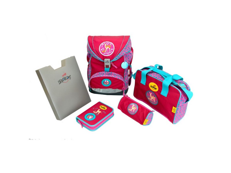 Ранец с наполнением DerDieDas Ergoflex Олененок