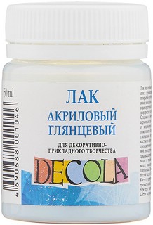 Лак акриловый 'Decola' 50 мл, глянцевый