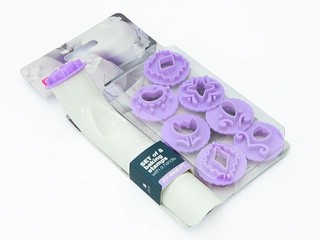 Набор из 8 штампиков для выпечки 3 см с ручкой