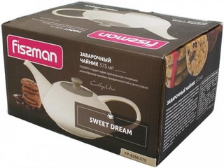 Чайник заварочный SWEET DREAM 575 мл кремовый, Fissman 9356 3