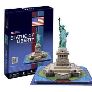 3D пазлы 'Статуя Свободы' 39 деталей, Cubic Fun
