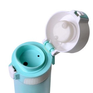 Термокружка 500 мл, аквамарин + белый, Fissman 9722 5