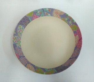 Тарелка 21см FLOWER, бамбуковое волокно, Fissman 9474 2