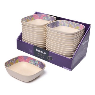 Тарелка FLOWER 16см / 750мл, бамбуковое волокно, Fissman 9475 2