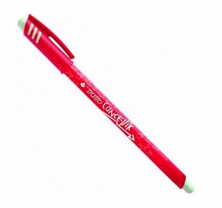 Ручка шариковая со стираемыми чернилами 'Tratto Cancellik', с двумя ластиками, красная FILA-TRATTO