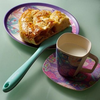 Тарелка FLOWER 20 см, бамбуковое волокно, Fissman 9463 4