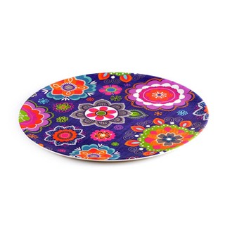 Тарелка PURPUR 28 x 1.2 см, плоская, бамбуковое волокно, Fiss...