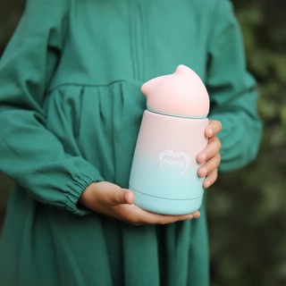 Термос 300 мл зелено-розовый, Fissman 9757 2