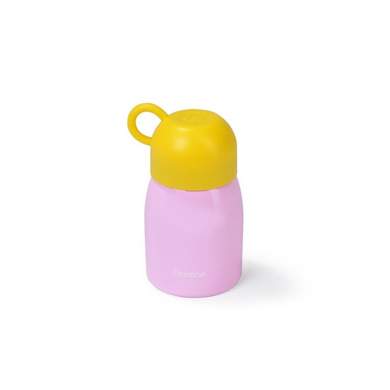 Термос 300 мл желто-розовый, Fissman 9763