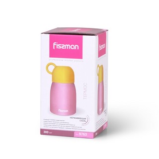 Термос 300 мл желто-розовый, Fissman 9763 3