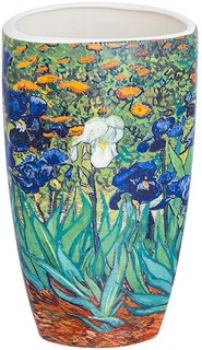 Ваза 'Ирисы' 13х10х22.5 см, фарфор NEW BONE CHINA 2