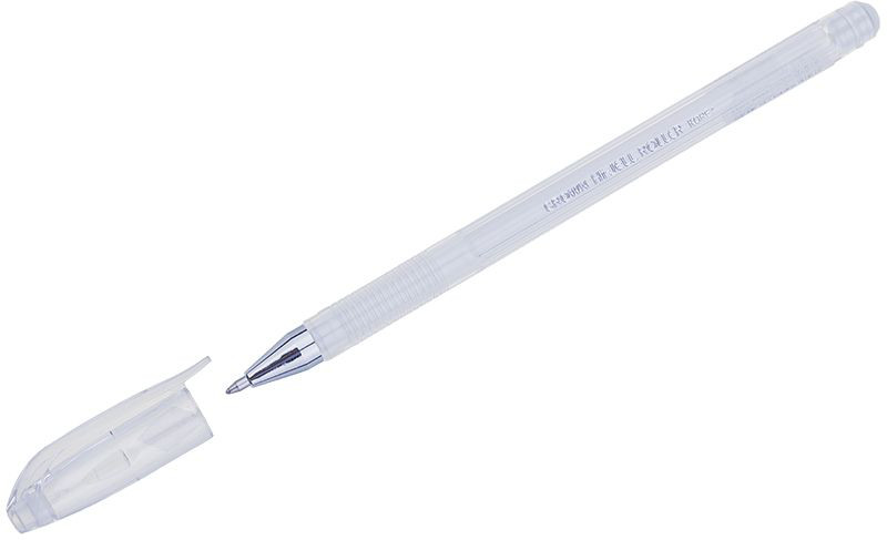 Ручка гелевая белая пастель, Crown Hi-Jell Pastel